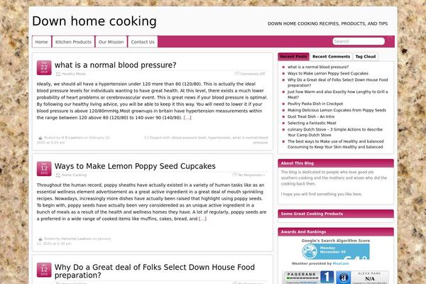 Suffusion theme site design template sample
