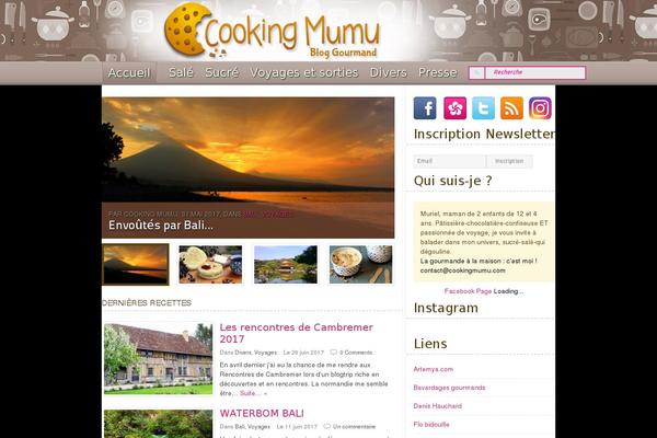 Foodpress theme site design template sample