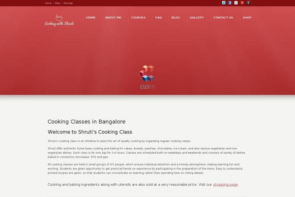 Basil theme site design template sample