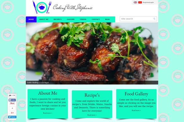 Mystile theme site design template sample