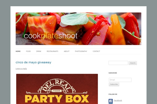 Twenty Twelve theme site design template sample