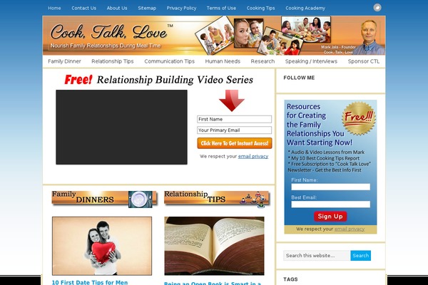 News theme site design template sample