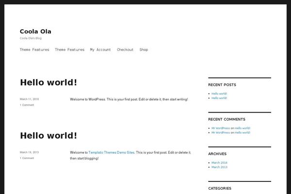 Site using Templatic-Shortcodes plugin
