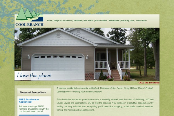 D3corp theme site design template sample