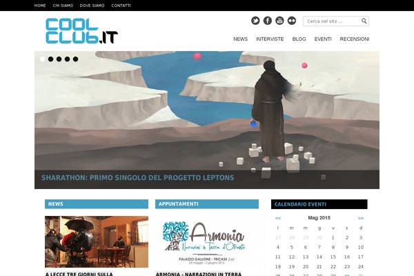 coolclub.it site used Coolclub_by_pazlab
