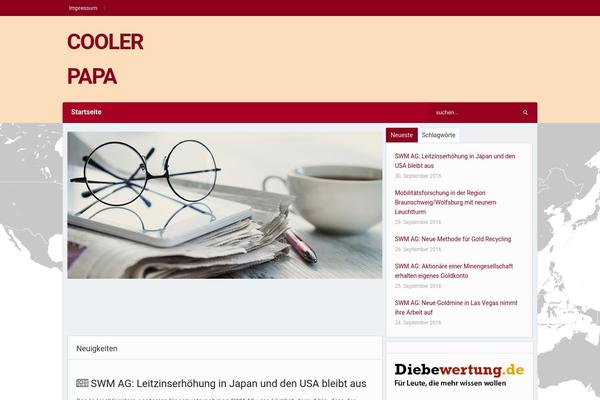 Schema Lite theme site design template sample