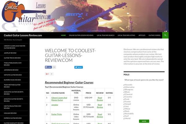 Site using Back To Top plugin