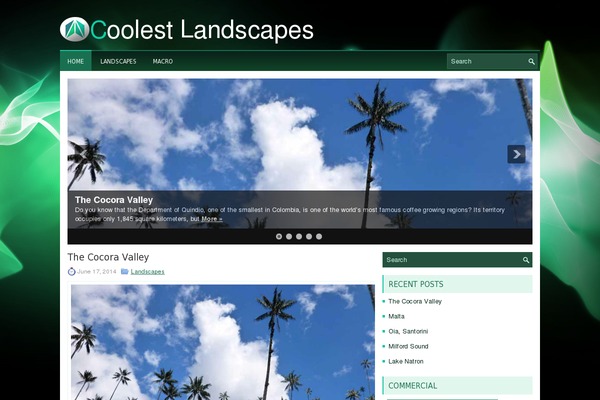 coolestlandscapes.com site used Lemisto