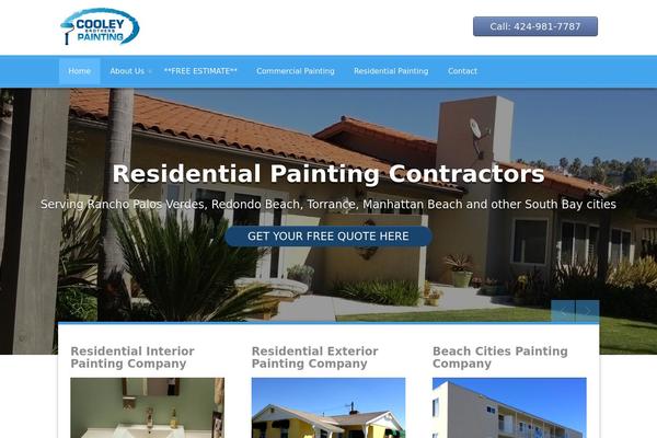 Woodpecker theme site design template sample