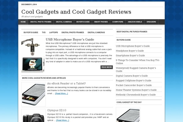 News theme site design template sample