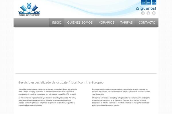 Progress theme site design template sample