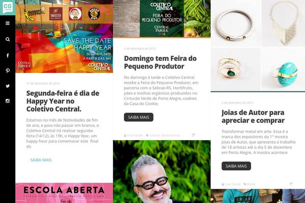Mono theme site design template sample