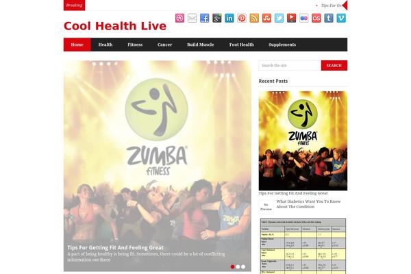 Report theme site design template sample