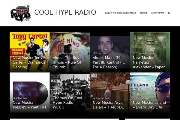 Voice theme site design template sample