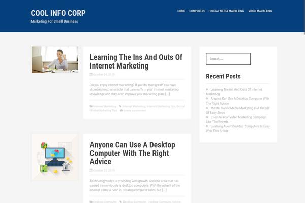 Moesia theme site design template sample