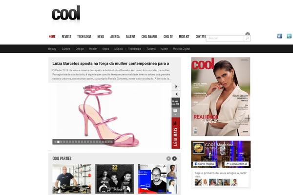 Next Magazine theme site design template sample