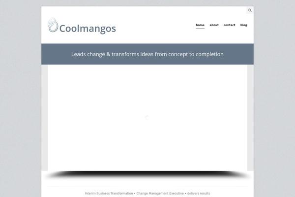 IMPACT theme site design template sample
