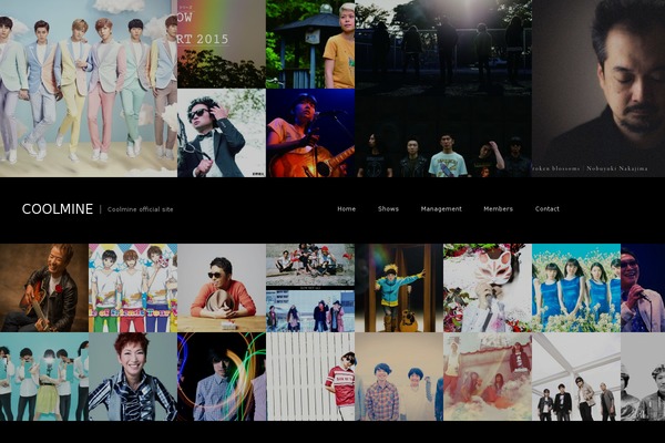 Fullscreen theme site design template sample