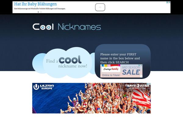 Cool theme site design template sample