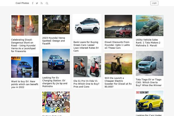 Trending theme site design template sample