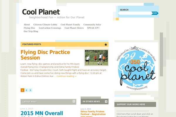 coolplanetmn.org site used Splendio-wpcom