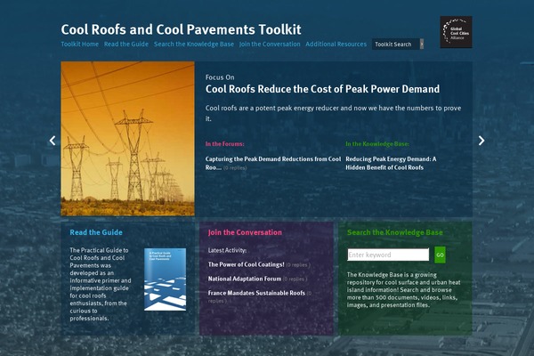 Sandbox theme site design template sample