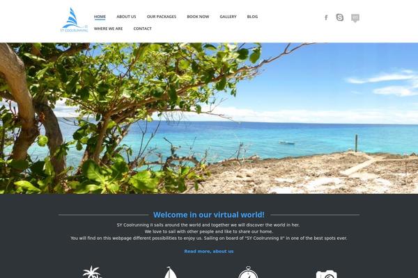 Anchor theme site design template sample
