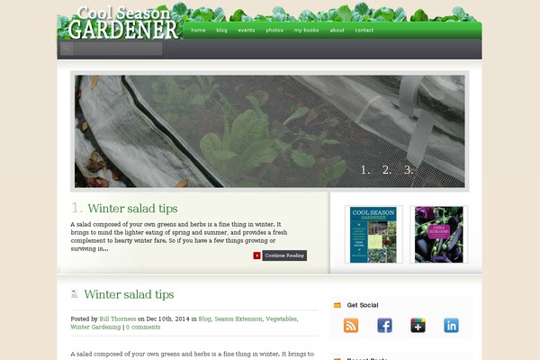 Coldstone theme site design template sample