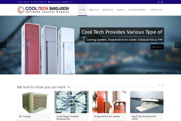 Fade theme site design template sample