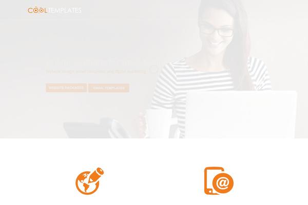 ROSIE theme site design template sample