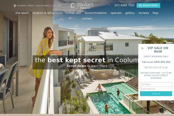 coolumseaside.com site used Coolumseaside