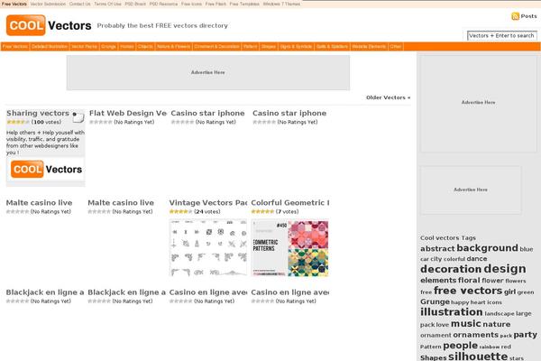coolvectors_theme theme websites examples