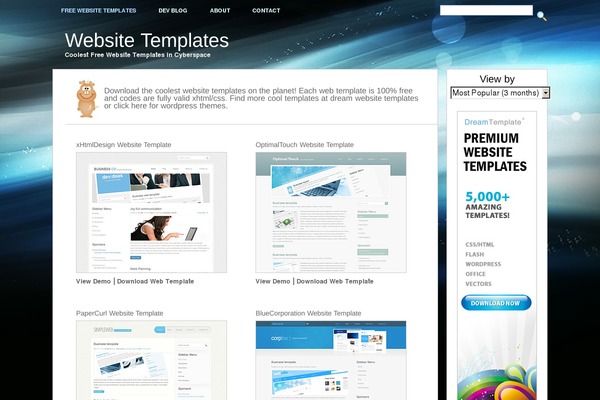 Gabfire Wp Showcase theme site design template sample