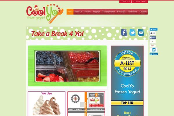 Salutation theme site design template sample