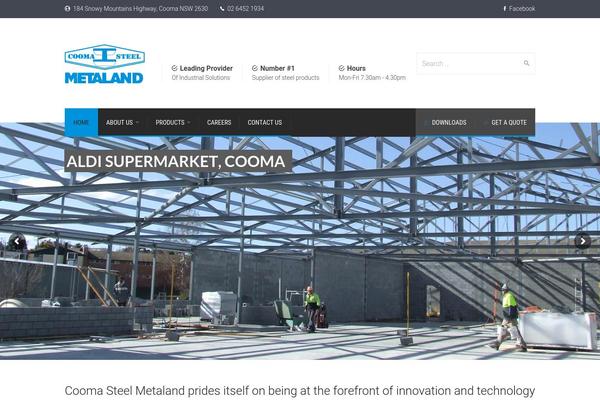 coomasteel.com.au site used Factory