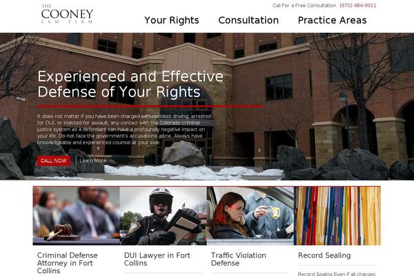 cooneylaw.net site used Cooney
