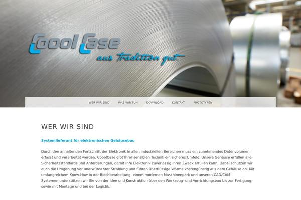 Snaps theme site design template sample