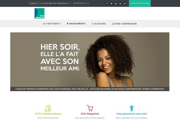 Easyweb theme site design template sample