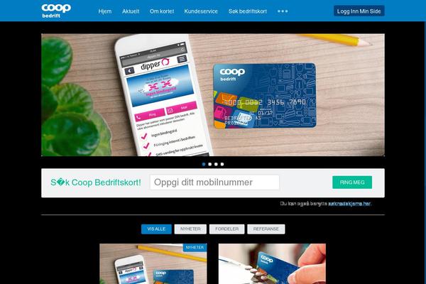 CoOp theme site design template sample