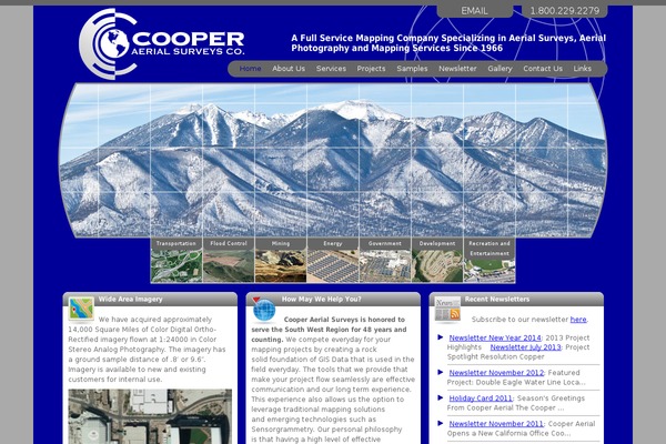Ca theme site design template sample