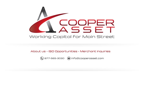 Cooper theme site design template sample