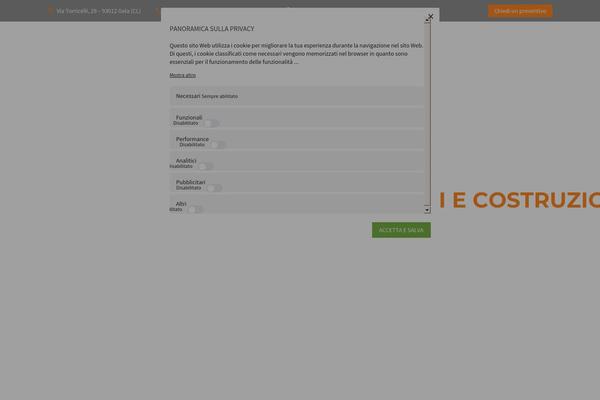 Thegem-elementor-child theme site design template sample