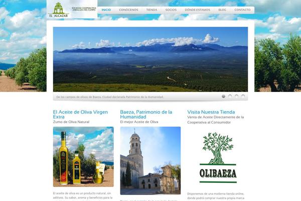 Breeze theme site design template sample