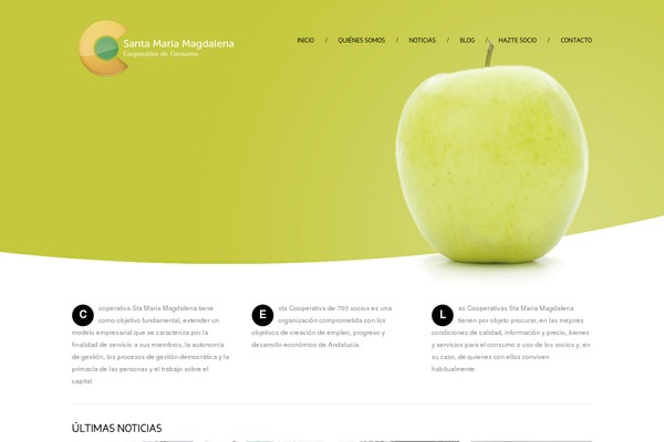 cooperativamagdalena.org site used Brix