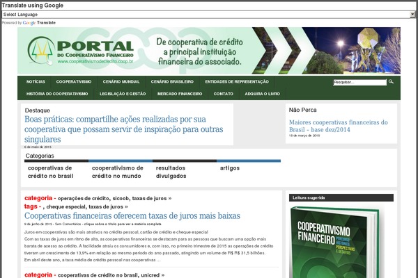 Site using WP Excel CMS plugin