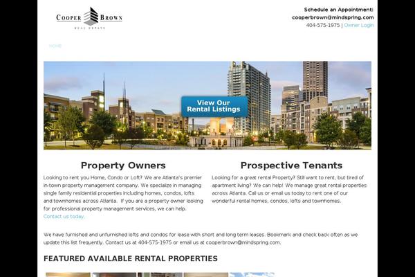 cooperbrownrealestate.net site used Cbre