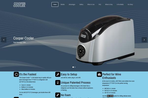 coopercooler.com site used Flat Theme