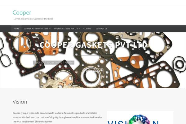 Nirvana theme site design template sample