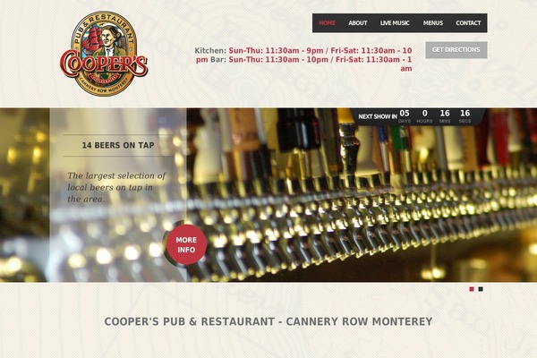Feast theme site design template sample