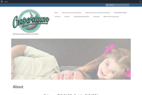 Virtue theme site design template sample